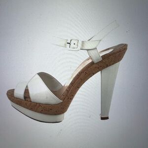 CHRISTIAN LOUBOUTIN Patent Leather Sandals Size: 10